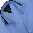 Plain Blue Shirt : Business