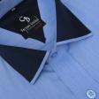 Plain Blue Shirt : Business