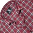 Checks Maroon Shirt : Business