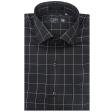 Checks Black Shirt : Business