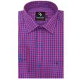 Checks Rust Shirt : Business