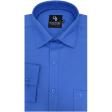 Plain Blue Shirt : Business