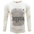 Print Cream T-shirt : Itutu (Slim Fit)