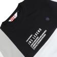 Print Black T-shirt : Itutu (Slim Fit)