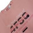 Print Peach T-shirt : Itutu (Slim Fit)