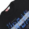 Print Black T-shirt : Itutu (Slim Fit)