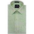Checks Green Shirt : Business