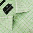 Checks Green Shirt : Business