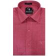 Stripes Maroon Shirt : Business