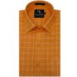 Stripes Orange Shirt : Business