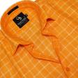 Stripes Orange Shirt : Business