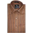Stripes Coffee Shirt : Business
