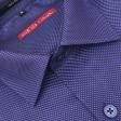 Self Design Purple Shirt : Slim