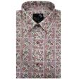 Print Peach Shirt : Party