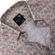 Print Peach Shirt : Party