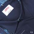 Handpainted Navy Blue Shirt : Ditto