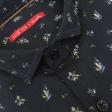 Print Black Shirt : Slim