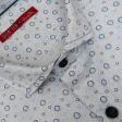 Print Blue Shirt : Slim