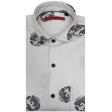 Print Black Shirt : Slim