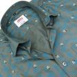 Print Green Shirt : Ditto