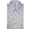 Print Light Blue Shirt : Ditto