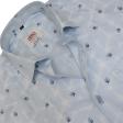 Print Light Blue Shirt : Ditto