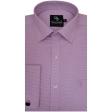 Self Design Purple Shirt : Business