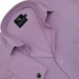 Self Design Purple Shirt : Business