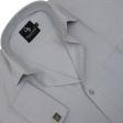 Self Design Light Blue Shirt : Business