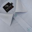 Self Design Blue Shirt : Business