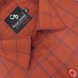 Checks Rust Shirt : Business
