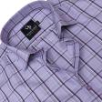 Checks Mauve Shirt : Business
