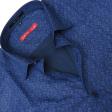 Print Blue Shirt : Slim