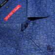 Print Blue Shirt : Slim