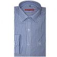 Checks Blue Shirt : Slim