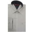 Self Design Fawn Shirt : Slim