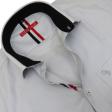 Self Design Gray Shirt : Slim