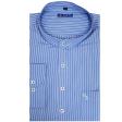 Stripes Blue Shirt : Slim