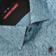 Print Green Shirt : Slim