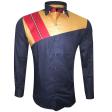 Combination Dark Blue Shirt : Ditto