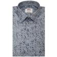 Print Blue Shirt : Ditto