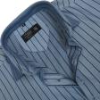 Print Blue Shirt : Ditto