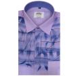 Handpainted Mauve Shirt : Ditto