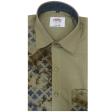 Handpainted Khakhi Shirt : Ditto
