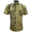 Handpainted Khakhi Shirt : Ditto