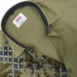 Handpainted Khakhi Shirt : Ditto