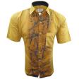 Handpainted Mustard Shirt : Ditto