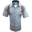 Handpainted Green Shirt : Ditto
