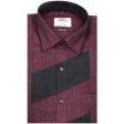 Combination Maroon Shirt : Ditto