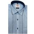 Combination Light Blue Shirt : Ditto